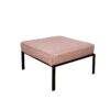 Rajni - Patio Set (1 Armed Chair, 1 Ottoman) - Pink - Image 2