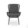 Outdoor Wicker Club Chair With Cushions (Set of 2) - Gray - Image 7