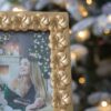 Vintage Photo Frame & Flower Design - Gold - Image 7