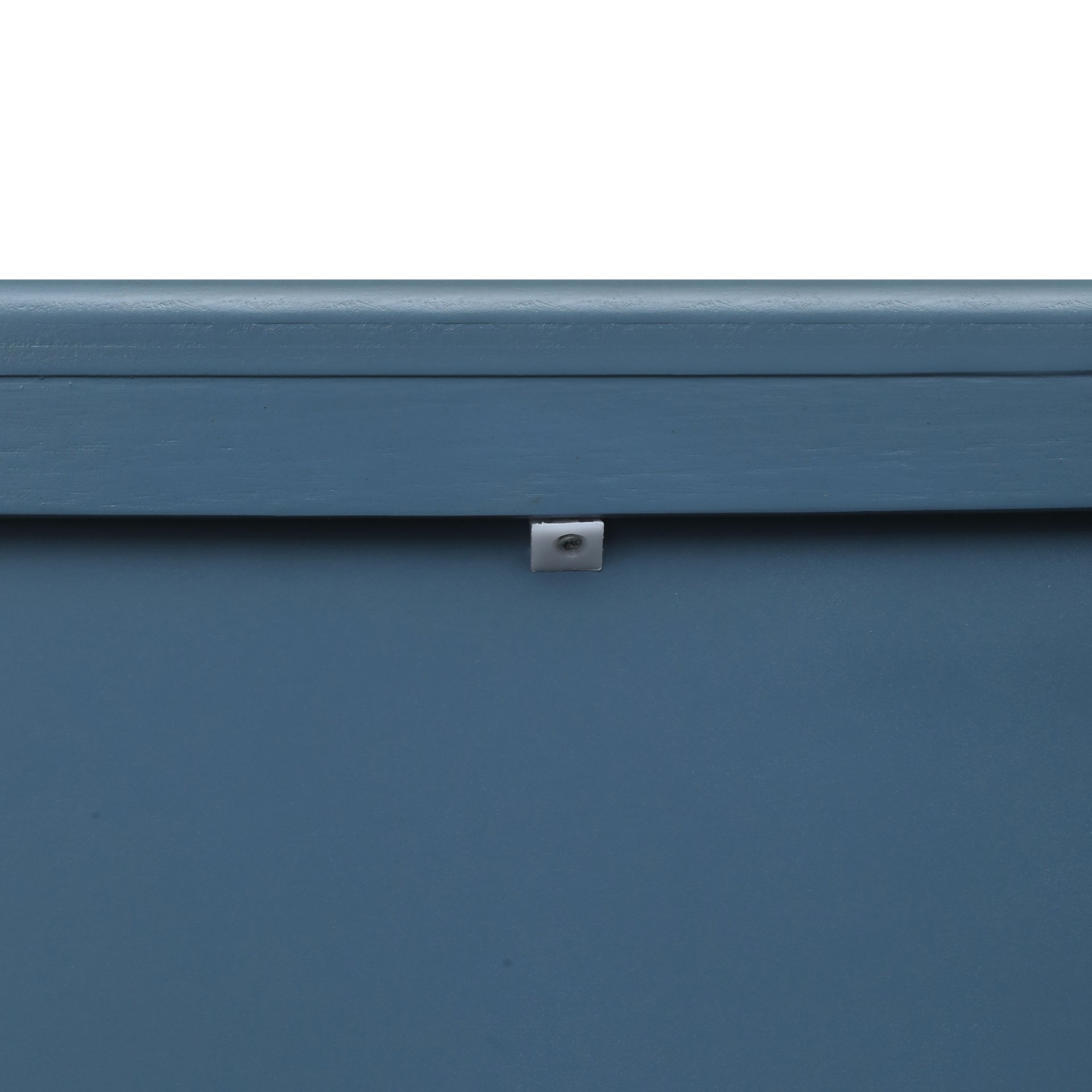 2 Drawer Side Table, American Style, End Table, Suitable For Bedroom - Blue - Image 20