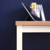 Harry - Contemporary Wood And Metal Computer Desk In Durable And Eco Friendly - Oak - Image 5