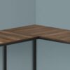 Computer Desk, Home Office, Corner, L Shape, Laptop, Contemporary & Modern - Brown - Image 2