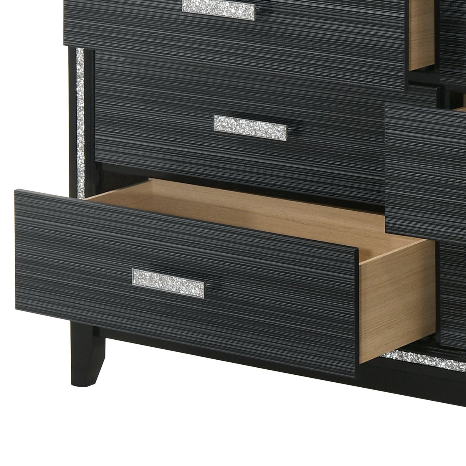 Haiden - Weathered Dresser - Black - Image 5