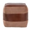 Cobbler - Pouf - Espresso / Tan - Image 2