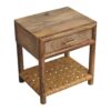 Regency - Woven Nightstand With Drawer - Light Brown - Image 6