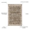 Fenix - Accent Rug - Brown / Ivory - Image 5