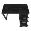 Computer Desk For Home Office, Laptop, Left Right Set - Up, Storage Drawers, Modern - Black - Image 5