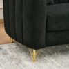 Loveseat Sofa For Living Room And Bedroom - Black - Image 9