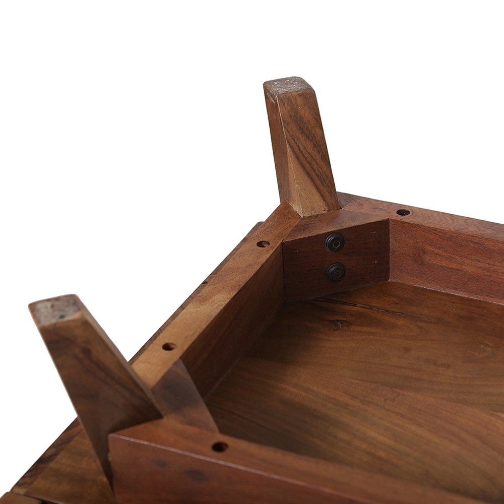 Sierra 6 Drawer Sideboard, Wood Credenza / Cabinets / Chests / Nightstands - Natural Wood / Brown - Image 7