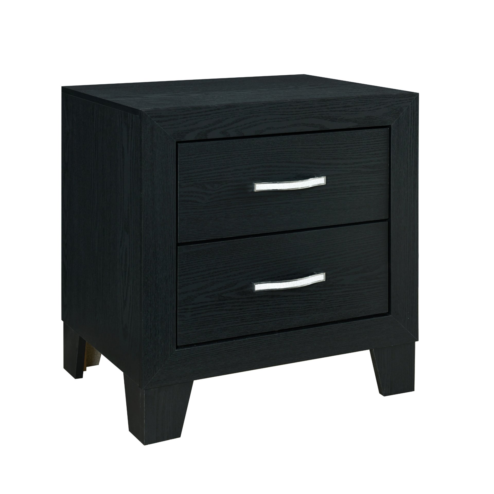 Carlos - 5 Pieces Queen Bedroom Set, Modern Design - Black - Image 6