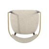 Counter Height Upholstered Bar Stools With Backs And Iron Legs For Kitchen Island (Set of 2) - Beige - Image 10
