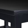 Warm Shaker - Narrow Side Table - Black - Image 7