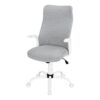Office Chair, Adjustable Height, Swivel, Ergonomic, Armrests, Contemporary And Modern - White - Image 6