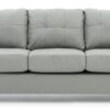 Sophisticated Sofa With Padded Arms - Gray - Image 2