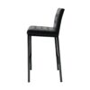Modern Design High Stool With Metal Legs For Kitchen And Restaurant (Set of 2) - Black - Image 11