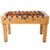 Hurricane - Foosball Table For Family Game Rooms With Light Cherry Analog Scoring Free Accessories - Brown - Image 4