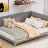 Full Size Daybed / Sofa Bed - Gray - Image 11