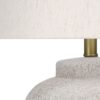 Lighting, Table Lamp, Concrete, Modern - Cream - Image 3