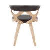 Gardenia - Mid-Century Modern Dining / Chair - White Washed / Brown - Image 4