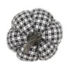Plaid Pumpkin Decor, For Holiday Halloween Decoration - Black / White - Image 4