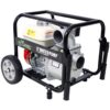 Honda - Gx160 Engine Water Pump 3" 264Gpm With Accessories Kit And Handle Wheel Kit - Black / Red - Image 6