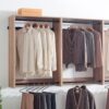 Devi - Wall Mounted Wood Closet System, Modular Units - Oak - Image 6