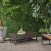 Regent - Storage Bench With Metal Rack - Brown Multi - Image 4