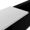 Modern Stylish TV Stand TV Cabinet For 80" TV - White / Black - Image 11