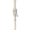 9 Ft Patio Market Umbrella With 8 Steel Ribs UV Resistant And Waterproof Canopy For Garden Poolside Or Table Use Without Base - Beige - Image 5