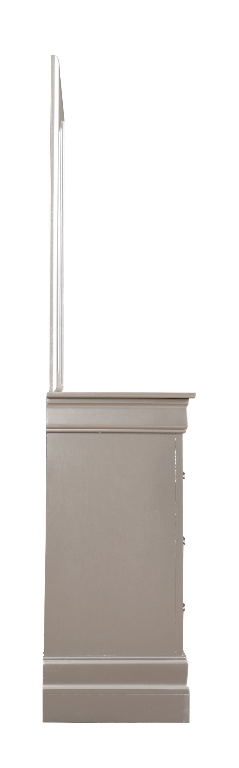 Modern Sophisticated Dresser - Silver Champagne - Image 4