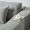 Beige Chenille Compressible Sofa - Gray - Image 3