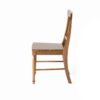 Acacia Wood Dining Chair With X Shaped Back (Set of 2) - Dark Oak - Image 8