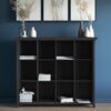 Acadian - 12 Cube Storage - Black - Image 5
