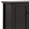 Amherst - Wide 4 Door Storage Cabinet - Hickory Brown - Image 7