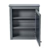 Wall Mounted Bathroom Storage Cabinet With Mirror, Medicine Cabinet With Height Adjustable Shelf, Over The Toilet Space Saver Cabinet - Gray - Image 10