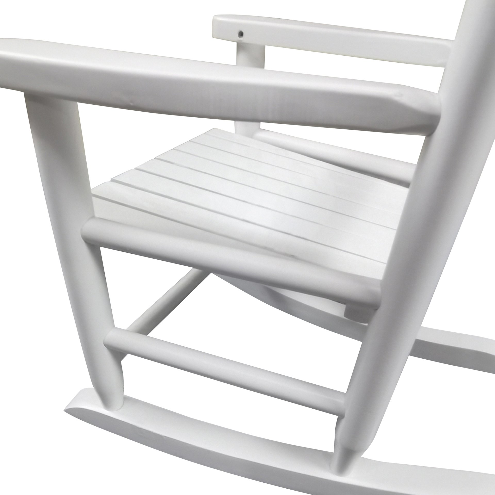 Children's Rocking Chair Indoor Or Outdoor, Suitable For Kids, Durable - White - Image 8