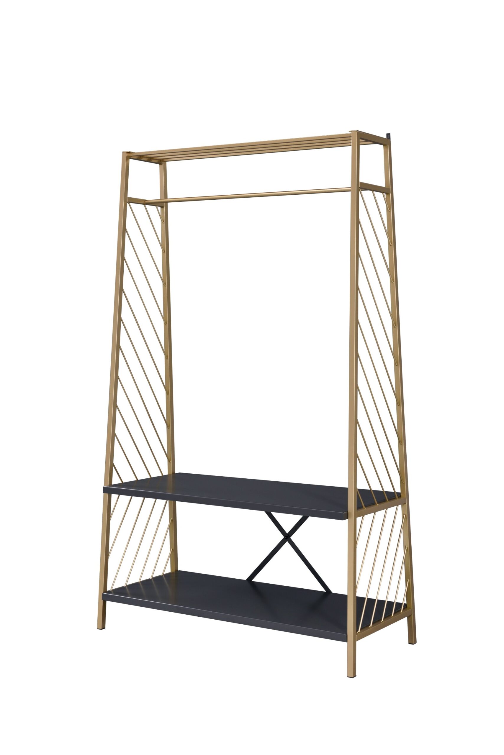 Pahor - Hall Tree - Gold / Black - Image 3