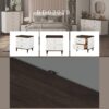 Carena - Night Stand With USB - White / Walnut - Image 9