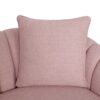 Contemporary 3 Seater Sofa With Plush Accents - Blush - Image 11