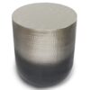 Nova - Metal Side Table - Silver Ombre - Image 2