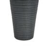 31.5" Tall Striped Column Fountain With LED Light Design For Outdoor Spaces - Gray - Image 11