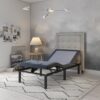 Bt3000 - Twin Adjustable Bed Base With Head And Foot Position Adjustment - Blue / Gray - Image 2