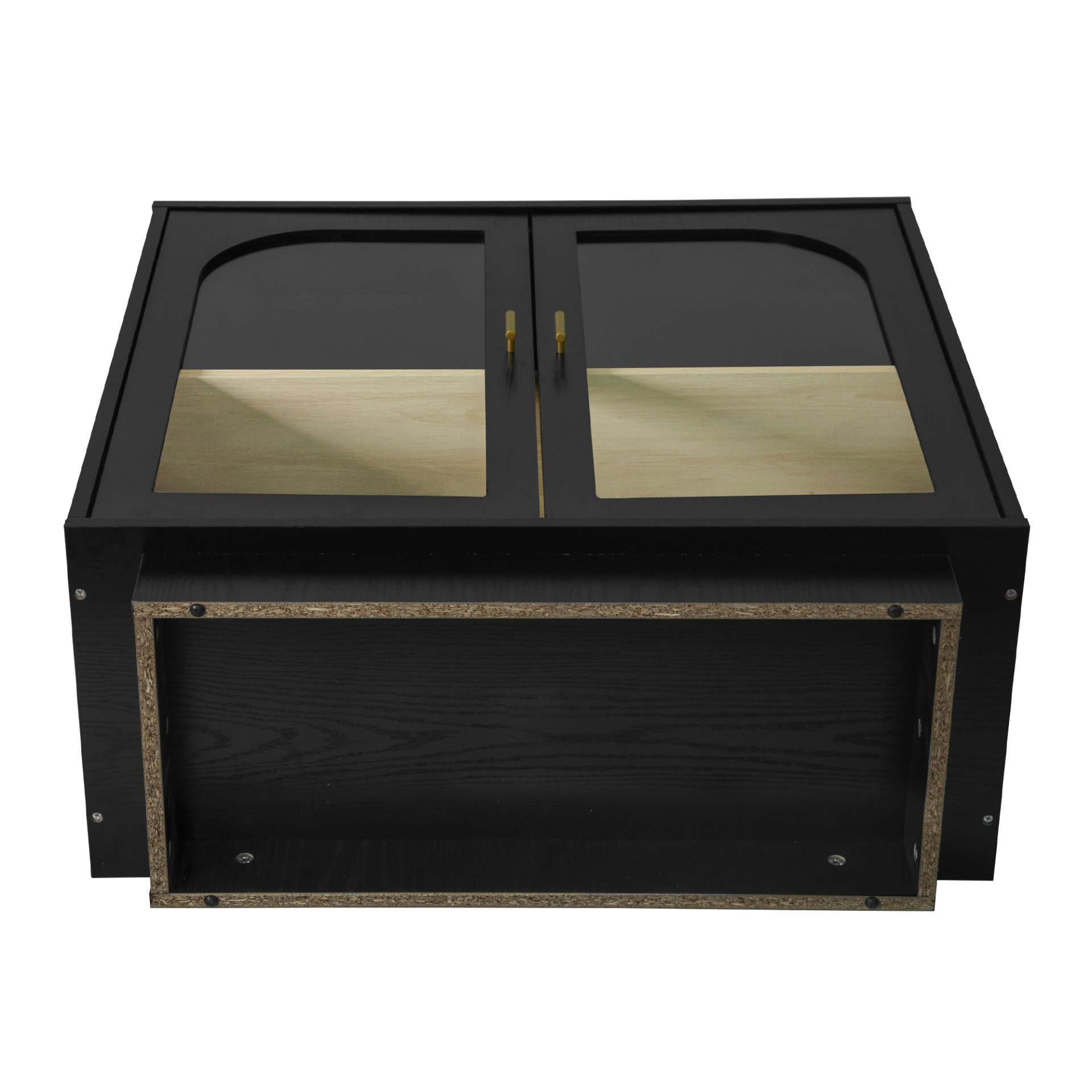 Storage Cabinet With Door For Living Room, Dining Room, Study - Black - Image 14