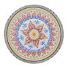 Boho Mosaic Side Table With Ceramic Tile Top - Black - Image 10