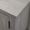 Modern Farmhouse 2 Door Grooved 70" TV Stand For 85" TVs - Stone Gray - Image 4