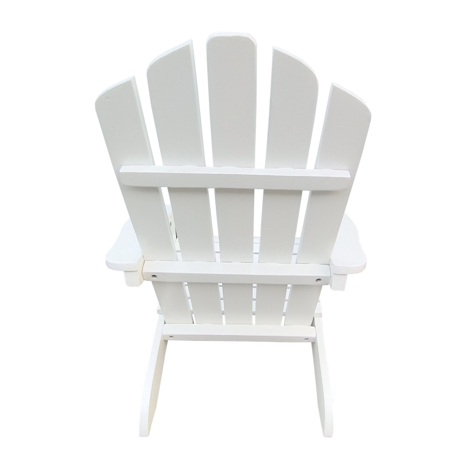 Outdoor Or Indoor Children Adirondack Chair - White - Image 7