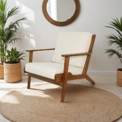 Connor - Lounge Chair - Cream
