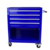 4 Drawers Multifunctional Tool Cart With Wheels - Blue - Image 20