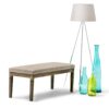 Waverly - Tufted Ottoman Bench - Natural - Image 5