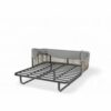 Outdoor Patio Daybed Rattan Daybed Outdoor Sunbed With Detachable Pillows For Patio, Backyard, Pool - Gray - Image 17